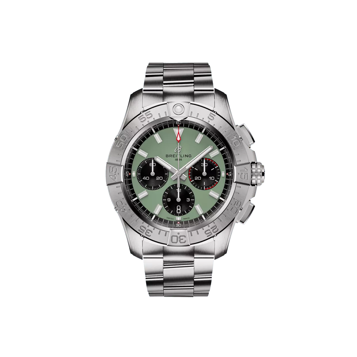 Dit Breitling horloge behoort tot de Breitling Avenger collectie. 
Referentienummer: AB0147101L1A1
Caliber: Breitling 01 (Manufacture)